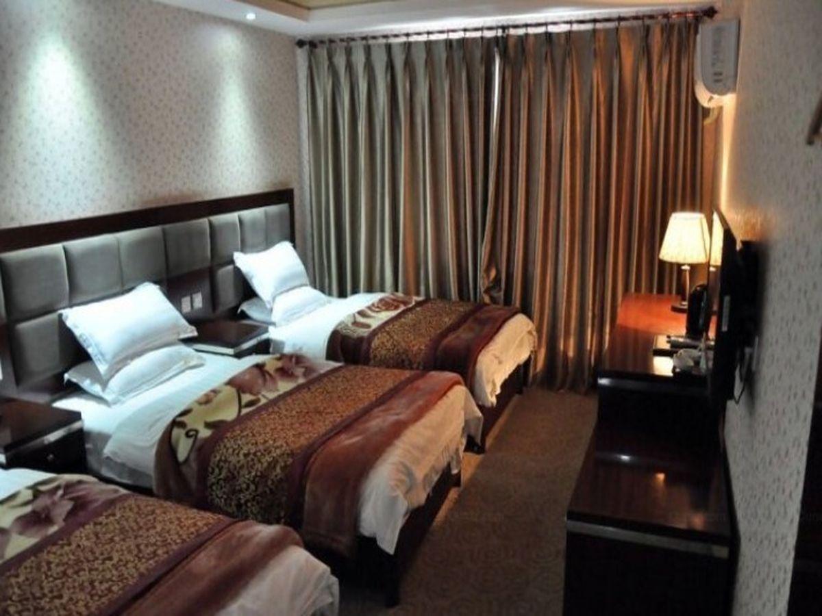 Jiuzhaigou Man Jiang Hong Hotel Bagian luar foto